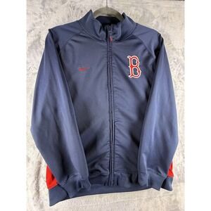 Nike Team Genuine Merchandise Red Sox Zip Up Lightweight Jacket Women's‎ M